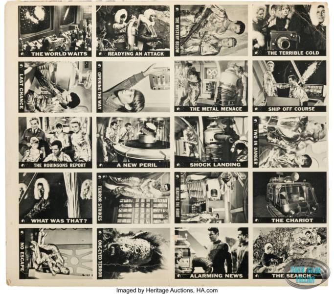 Topps Uncut Trading Card Sheet