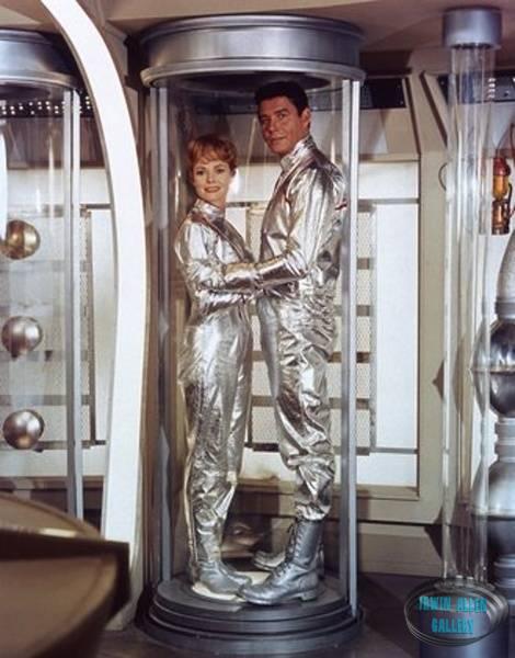 June Lockhart and Guy Williams