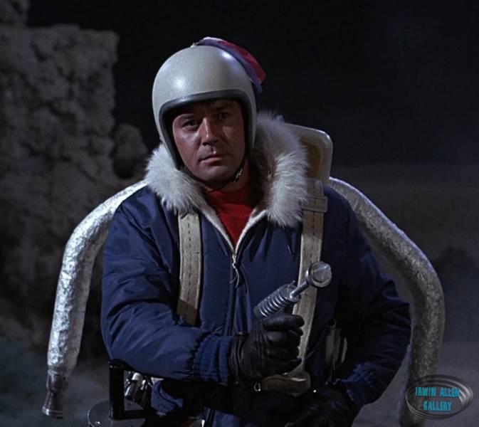 Guy Williams wearing Jet Pack
