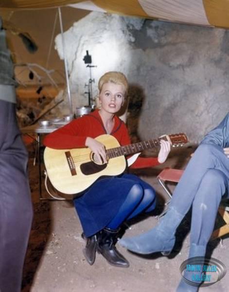 Marta Kristen Playing Guitar