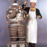 Jonathan Harris and Bob May (Robot)