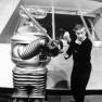 Jonathan Harris with Robot