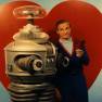A Romantic Moment for Robot and Dr. Smith