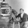 Dr. Smith and Robot Play Chess