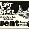 Lost In Space WEMT Bangor Maine 1971 clipping