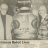 Robinson Robot visits Australia