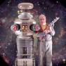 Bob Aucutt with his B9 Robot