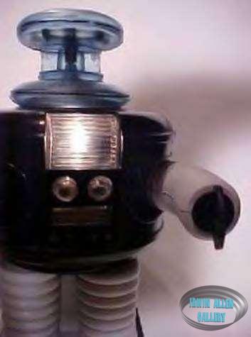 Remco "Anti-Matter" custom Robot w/lite chest and green-bubble!