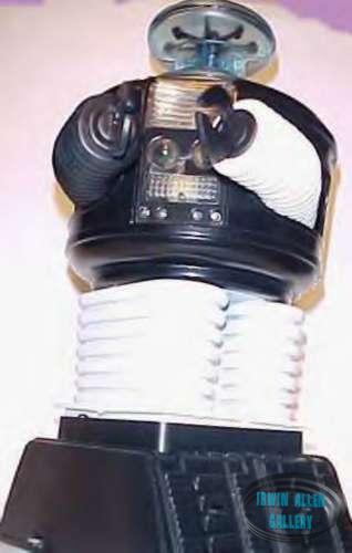 Remco "Anti-Matter" custom Robot w/lite chest and green-bubble!