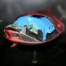 Fully detailed Spindrift interior with Fiber optic effects