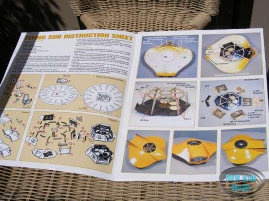 Moebius Models Flying Sub Kit