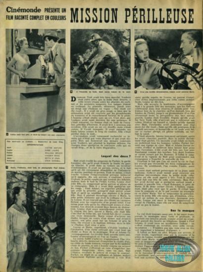 Cinemonde 7 January 1955