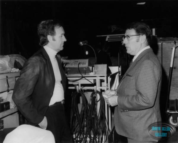 Gene Hackman and Irwin Allen