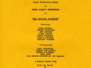 Final Production Notes