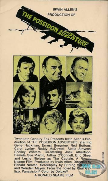 The Poseidon Adventure back cover