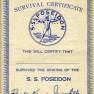 Survival Certificate