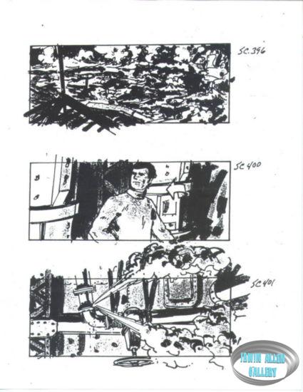 Scene 396, 400, 401 - Ruptured steam pipe