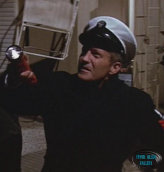 Navy Officer on Peerless Rooftop