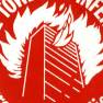 The Towering Inferno 3.5 inch Button
