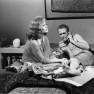 Faye Dunaway and Paul Newman