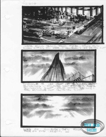 Scene 604 - Final scene of burned out tower