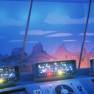 Jupiter 2 Replica Flight Console at Night