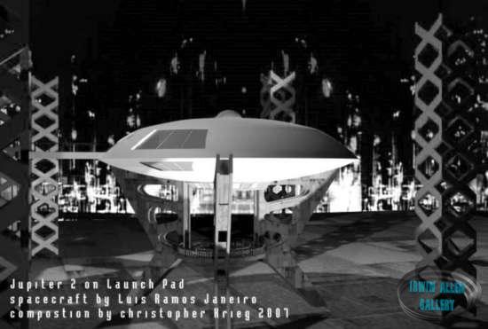 Lost in Space Computer Generated Art