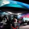Jupiter 2, Space Pod, Robot and Chariot Montage