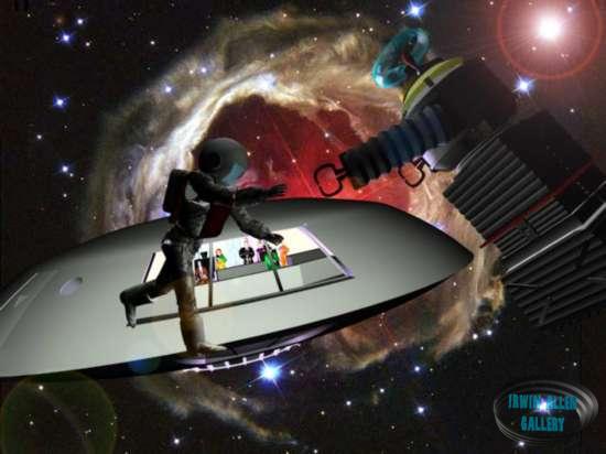 Lost in Space Computer Generated Art