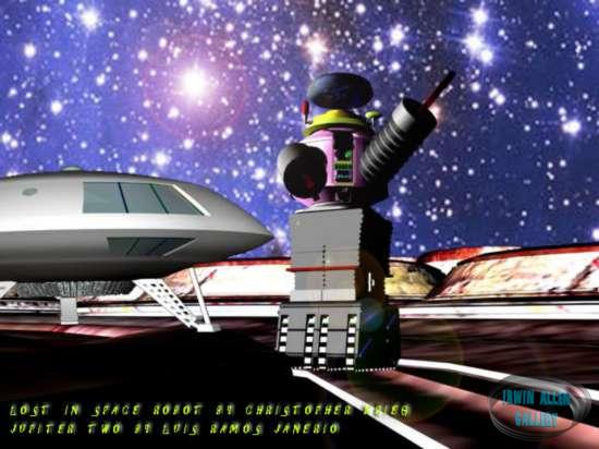 Lost in Space Computer Generated Art