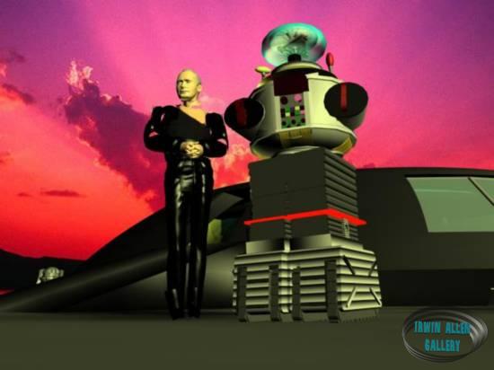 Lost in Space Computer Generated Art