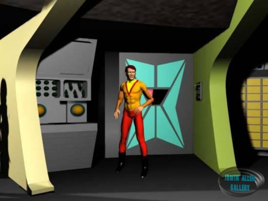 Lost in Space Computer Generated Art