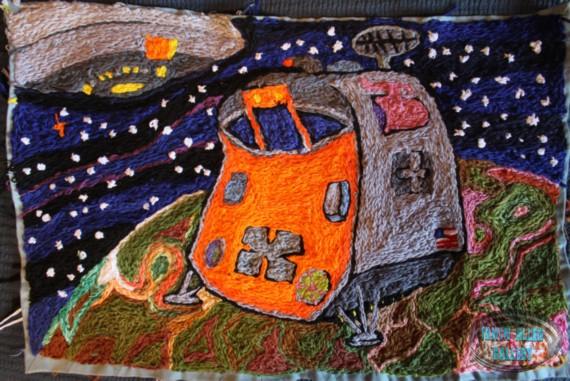 Space Pod Quilt