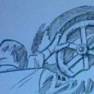 Voyage to the Bottom of the Sea Drawing