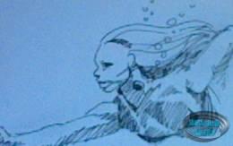 Voyage to the Bottom of the Sea Drawing