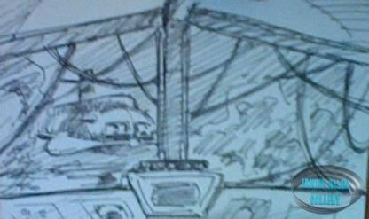 Voyage to the Bottom of the Sea Drawing