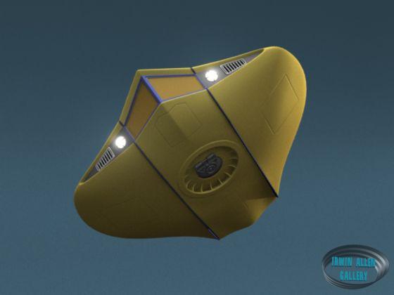 3D Model of the Flying Sub