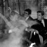 Richard X Slattery, David Hedison and Robert Stack