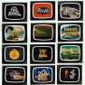 Set of 20th Century Fox 1967 Publicity Stickers