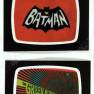 Batman and Green Hornet Stickers