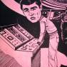 Time Tunnel Press Kit Folder Art by Stan Dunlap