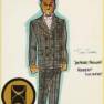 Costume Sketch and Tic-Toc Patch