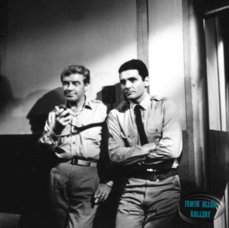 Richard Basehart and David Hedison