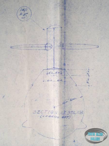 Movie Seaview Miniature Blueprint