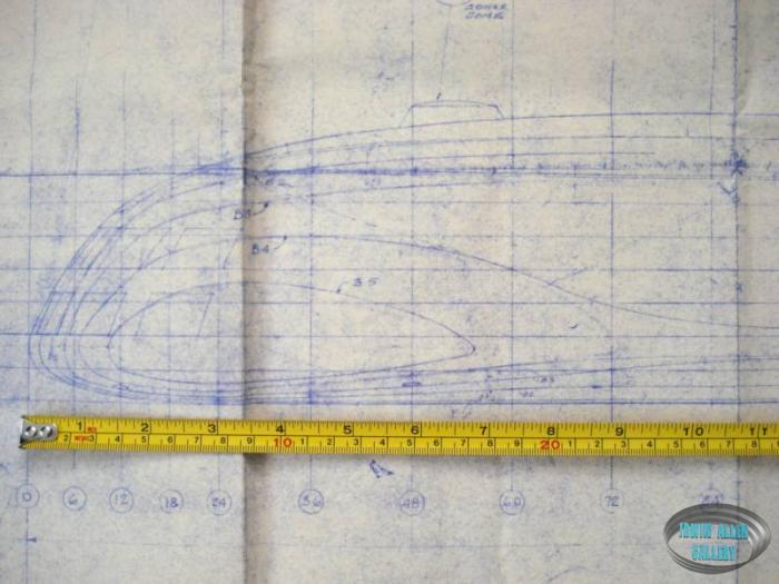Movie Seaview Miniature Blueprint