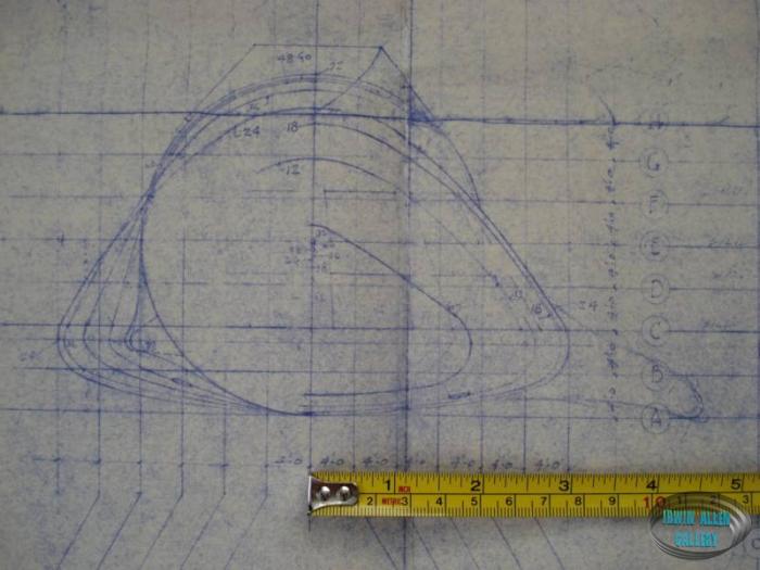 Movie Seaview Miniature Blueprint