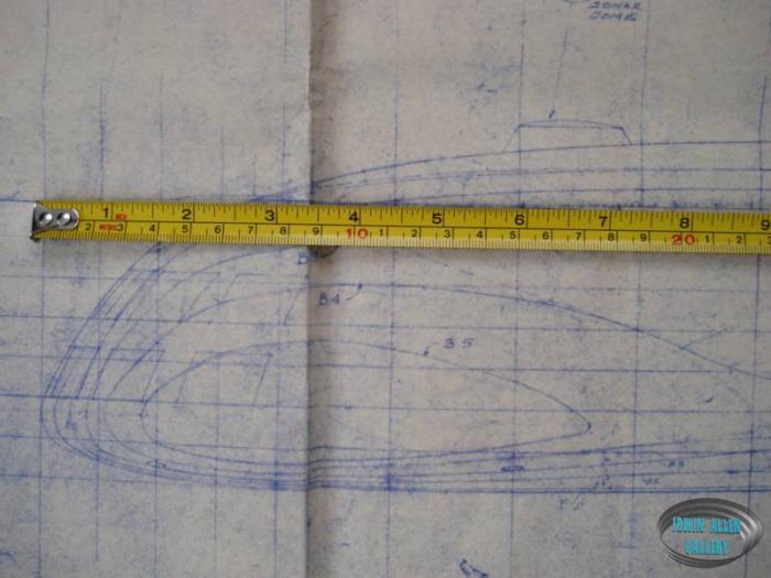 Movie Seaview Miniature Blueprint