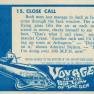 Donruss Voyage to the Bottom of the Sea Card Back #15