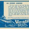 Donruss Voyage to the Bottom of the Sea Card Back #64