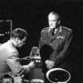 Richard Basehart and George Sanders
